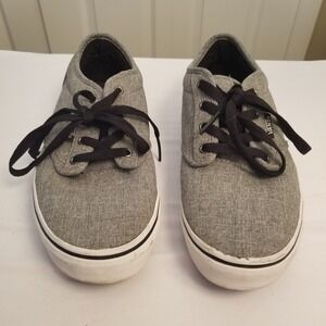 Vans Atwood Low Top Grey Heather Textile Skate Shoes Kids Size 4.5 Sneakers